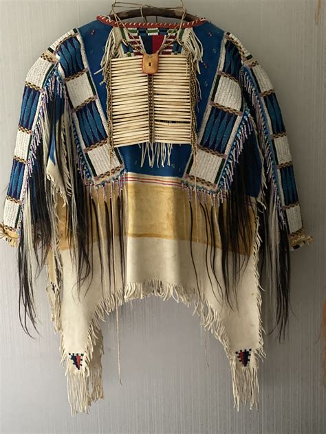 Red Clouds warshirt | Native american clothing, Native american fashion ...