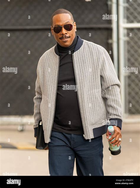 Celebrities at the 'Jimmy Kimmel Live!' studios Featuring: Eddie Murphy ...