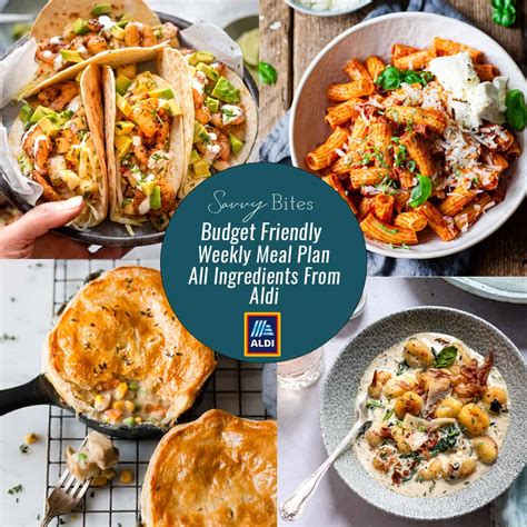 Aldi Budget Meal Plan 162 - Savvy Bites