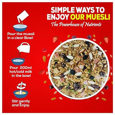 Yum Yum Fruit, Nuts & Seeds Muesli Jar