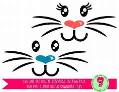 Image result for Bunny Face SVG