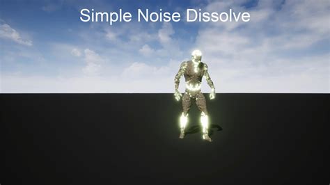 Dissolve Effect Tutorial 的图像结果