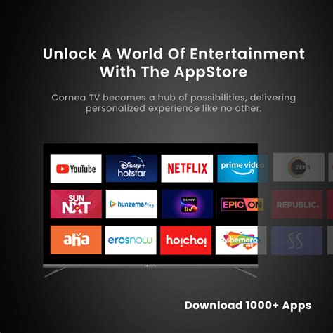 43" (108 cm) Smart Android TV – CORNEA