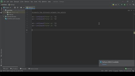 How to Write Program for Distance Between 2 Point by Using Python 的图像结果