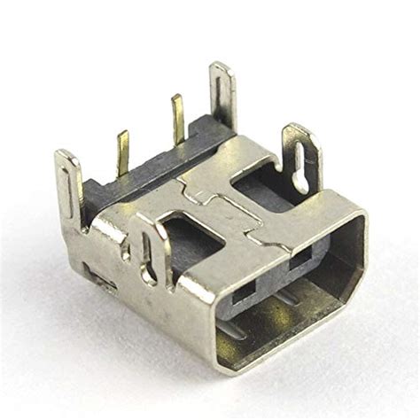 Mustpoint USB Charging Port DC Power Jack Socket for Nintendo Wii U ...