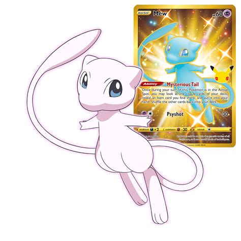 Pokemon Mew Card