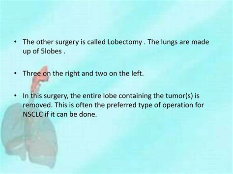Lung cancer surgery | PPTX