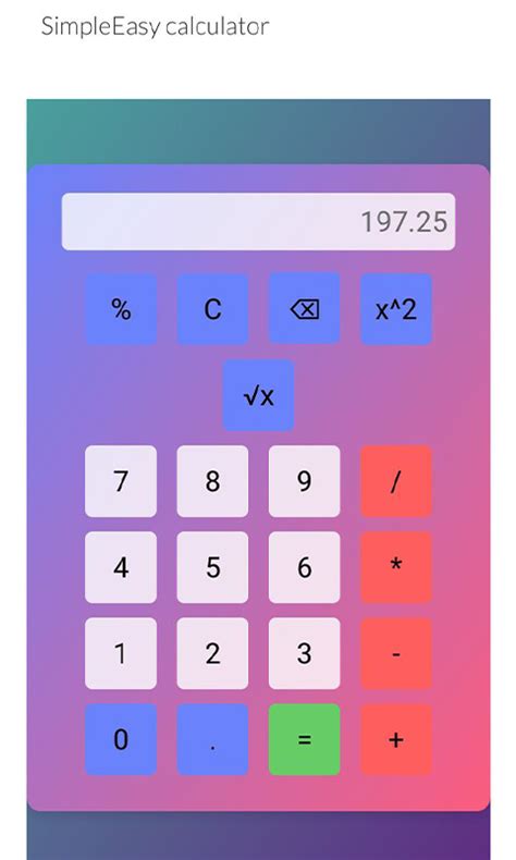Simple Easy Calculator - App on Amazon Appstore