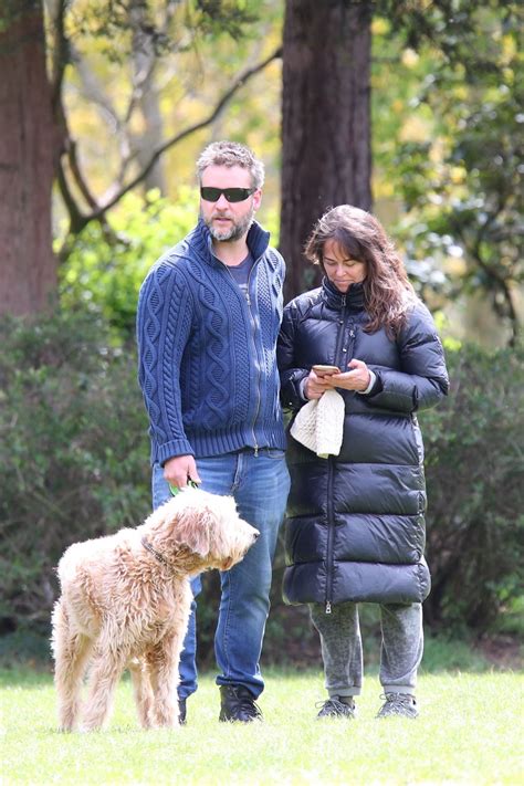 Polly Walker With Her Husband Laurence Penry-Jones - London 04/29/2021 ...