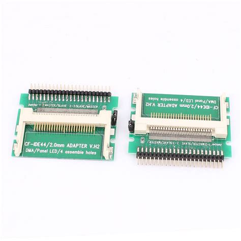 Generic Compact Flash CF to IDE 44 Pin 2mm Pitch Male HDD Adapter Card ...