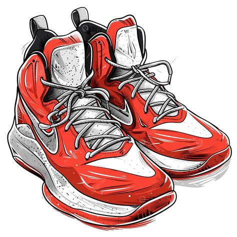 Basketball Shoes Clip Art Basketball Stuff Vector Illustration Ball
