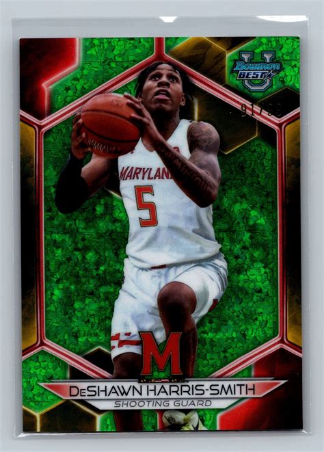 2023-24 Bowman's Best U DeShawn Harris-Smith Green /99 | eBay