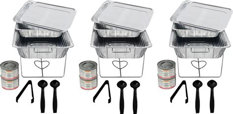 Buy Party Essentials Party Serving Kit Chafing Dish Buffet Tray Food ...