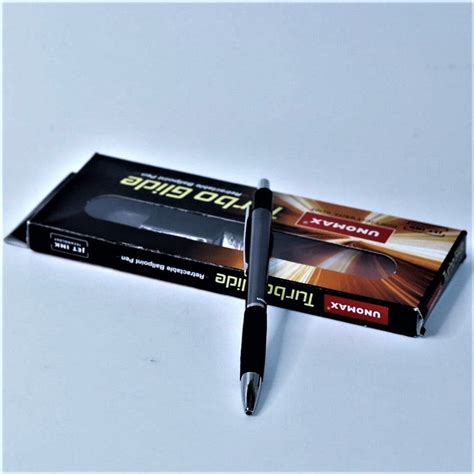 UNOMAX Turbo Retractable Ball Point Pen High Quality – IntelKids