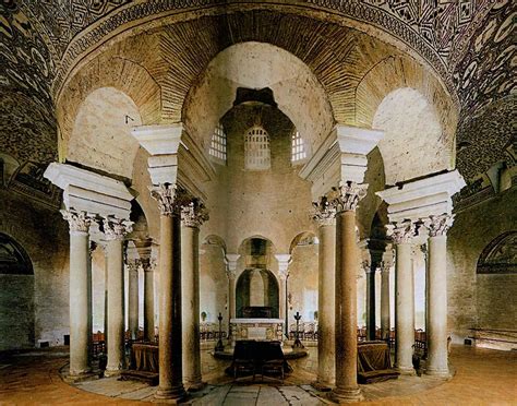 LATE-ANTIQUITY ART. Mausoleum of Santa Costanza in Rome (via Nomentana ...