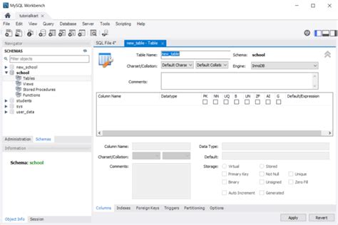 Image result for How to Create a Database Table in MySQL Shell