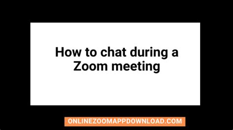 Image result for Zoom Chat Tutorial