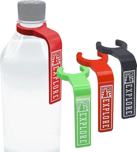 Amazon.com: Spiffy 3 PACK - Water Bottle Clip Hands Free Bottle Holder ...