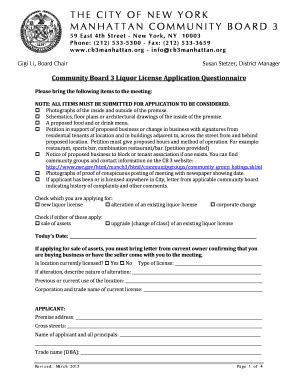 Fillable Online home nyc Sla-questionnairepdf Fax Email Print - pdfFiller