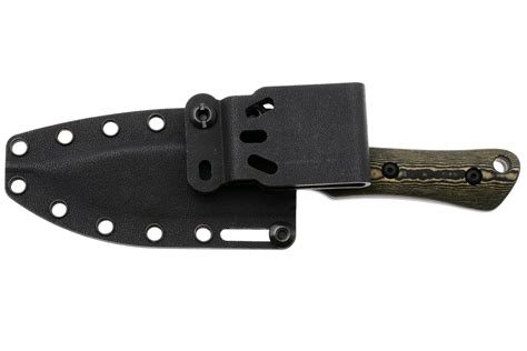 White River Knives Brave WRSS-BRV-RMB Stonewashed Magnacut, Maple Black ...