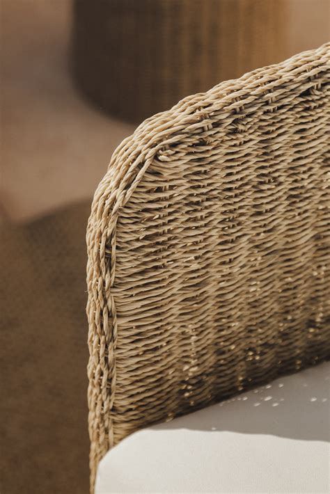 Leilan tuinfauteuil in acaciahout en synthetisch rotan - SKLUM