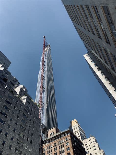 画廊 世界最‘瘦长’的摩天大楼即将于纽约封顶完工 - 2