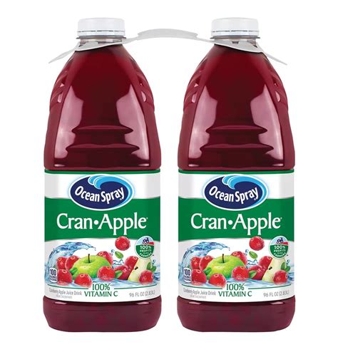 Ocean Spray Cran-Apple Juice, 2 pk./96 oz. - Walmart.com