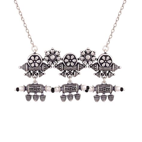 Nayantara Tribal Inspired Necklace – VOYLLA