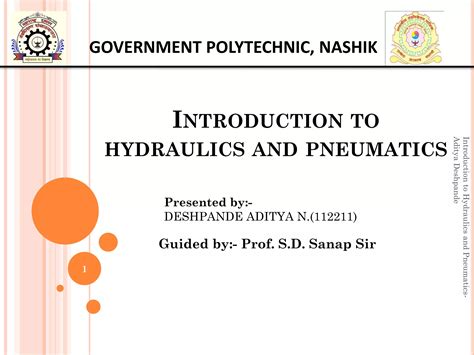 Introduction to hydraulics and pneumatics | PDF