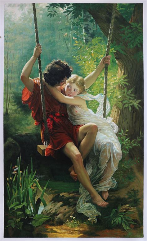 The swing springtime pierre auguste cot hand painted oil etsy – Artofit