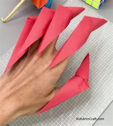 Image result for Paper Claws Origami Tutorial