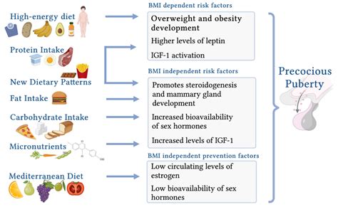 The Role of Pediatric Nutrition as a Modifiable Risk Factor for ...