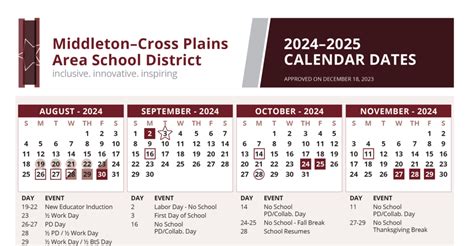 NOW AVAILABLE | District Calendars for 2024-2025 and 2025-2026 School ...
