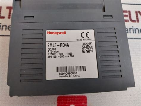 Honeywell 2Mlf-rd4A Temperature Detector Input Module – Aeliya Marine Tech