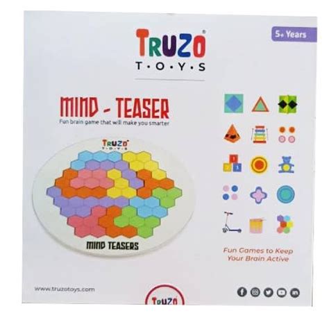 Buy Mind Teaser Fun Brain Game by Truzo Toys Online at Low Prices in ...