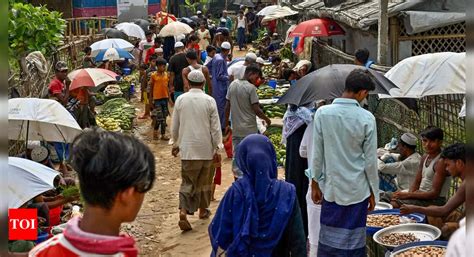 Bangladesh seeks China help to repatriate Rohingya refugees - Times of ...
