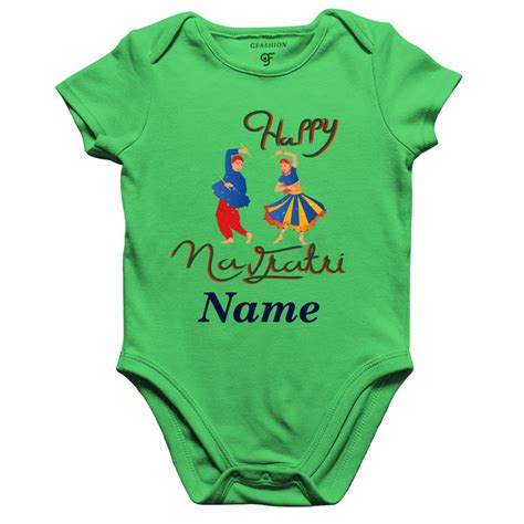 Happy Navratri Dandiya Garba Dance Design Baby rompers bodysuit onesie ...