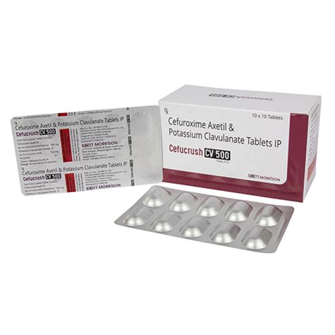 Cefucrush-CV 500 Tablets Scott Morrison