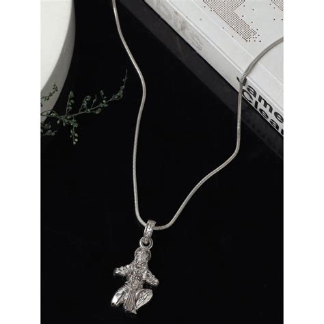 Hanuman Ji Chest Posture Pendant Symbol of Devotion & Strength 92.5% P ...