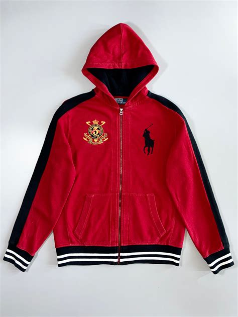 Polo Ralph Lauren Big Pony Zip-Up Hoodie (M/L) – Drip Drop Attire
