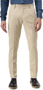 VANDNAM FABRICS Slim Fit Men Cream Trousers - Buy VANDNAM FABRICS Slim ...