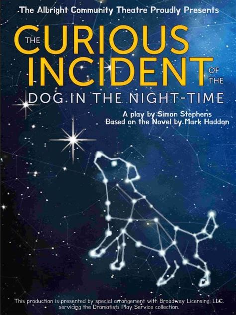 "The Curious Incident of the Dog in the Night-Time" - Performances ...