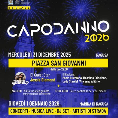 Eventi - Capodanno 2026 a Ragusa! - Marina di Ragusa, Ragusa Centro