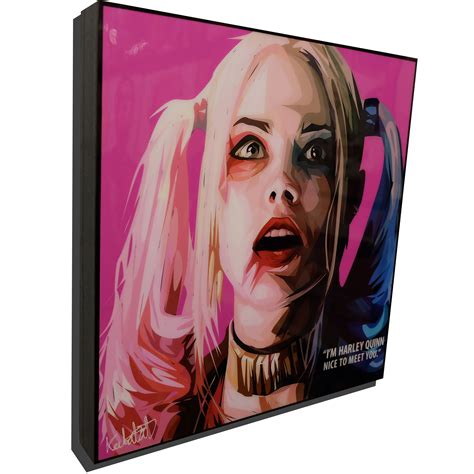 Harley Quinn Pop Art Poster - Infamous Inspiration