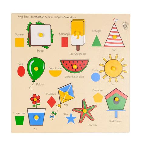 King Size Identification Tray - Shapes – skillofun