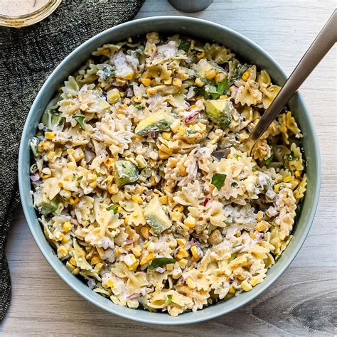 Mexican Street Corn Pasta Salad Recipe