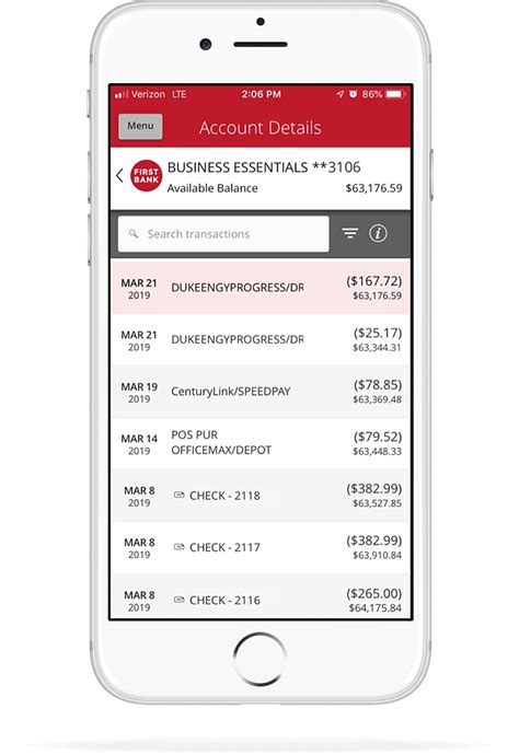 Image result for First Bank Checking Account