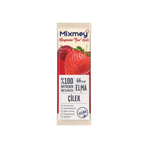 Mixmey Mixmey Apple and Strawberry Fruit Bar 20 gr (0.70oz) » Buy ...