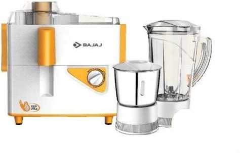 BAJAJ Majesty JX4 Neo JMG 450 Juicer Mixer Grinder (2 Jars, White and ...