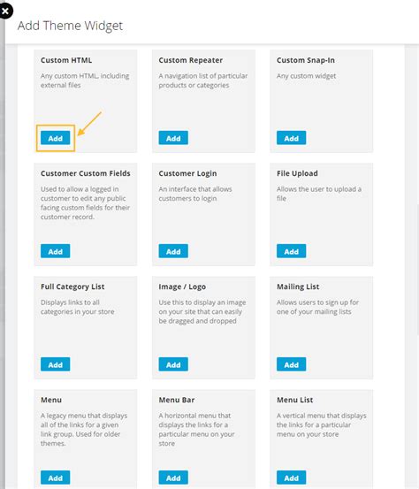 Image result for Custom HTML Widget